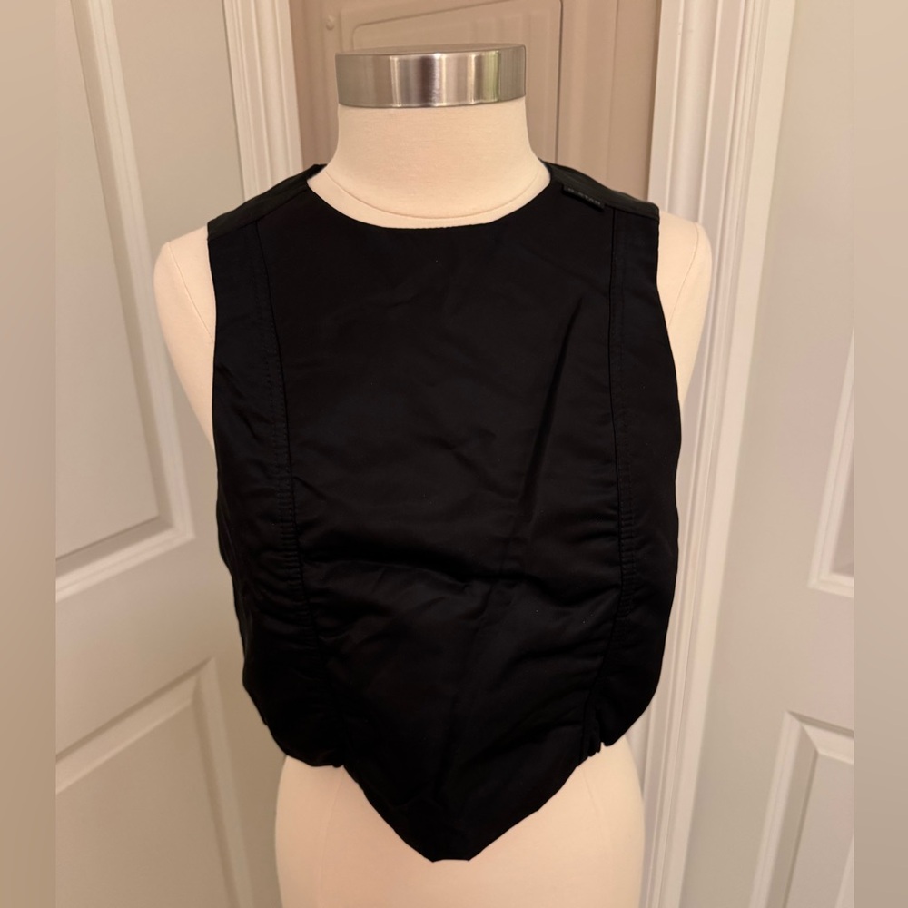 G-STAR Black Cropped Top